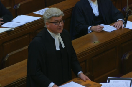 PM's brother makes history as the first barrister to be filmed in Court of Appeal 